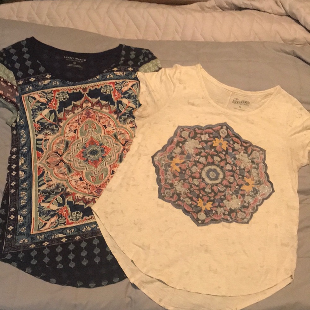 Lucky Brand Soft T-Shirts Sz Med